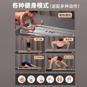 5-in-1 Pilates Multifunctional Fitness Board - Total Body Home Workout System - Image 2