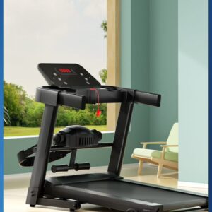 Quality Electric Slope Adjustment Home Use Treadmill With Massager & Free Exercise Band - Image 3